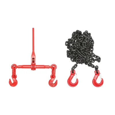 Catena di ancoraggio con tenditore a cricchetto, 6.3T, lunghezza 6m, spessore 10mm - immagine 3