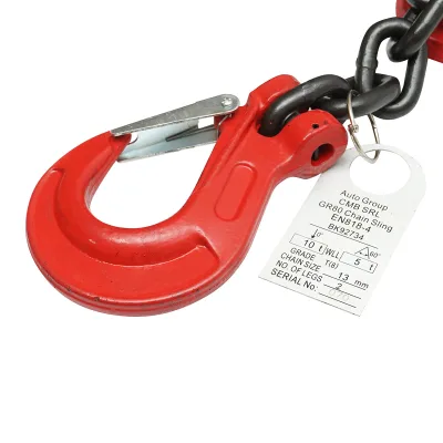 Catena di Ancoraggio con Tenditore a Cricchetto, Capacità di carico 10 tonnellate, lunghezza catena 4 metri, spessore maglia Ø 13 mm. - immagine 4