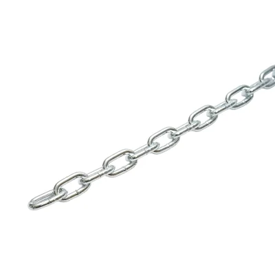 Catena elettrozincata 4,7x19x17mm DIN5685A 30m/rotolo tamburo di plastica - immagine 4