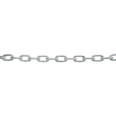Catena elettrozincata 4,7x19x17mm DIN5685A 30m/rotolo tamburo di plastica - immagine 2