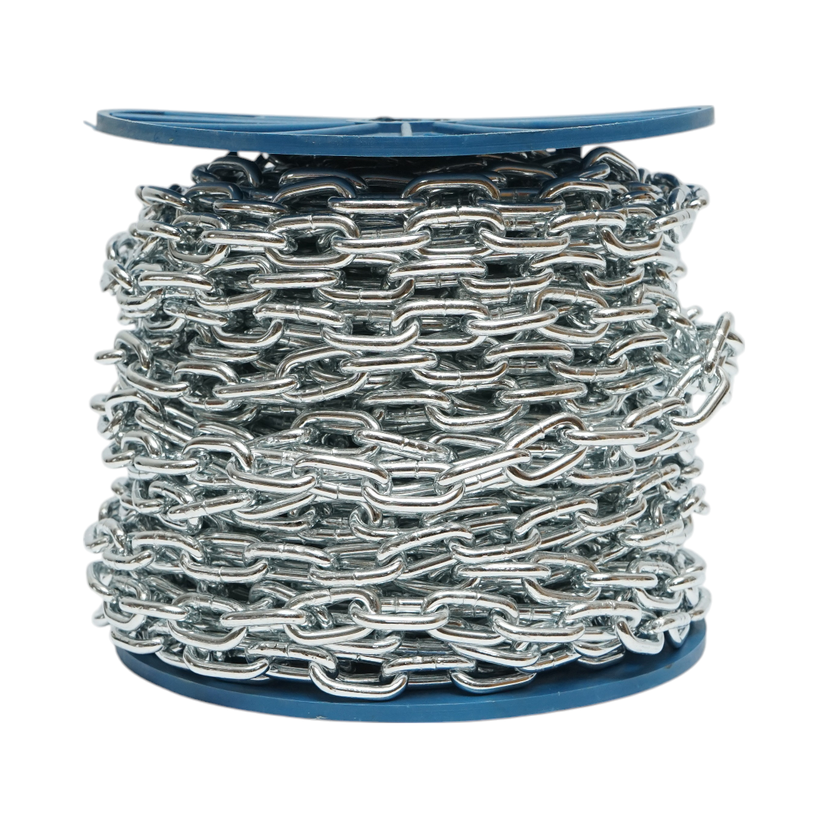 Catena elettrozincata 4,7x19x17mm DIN5685A 30m/rotolo tamburo di plastica - immagine 3