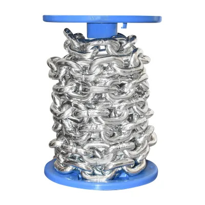 Catena elettrozincata DIN766 fi13 5m/rotolo tamburo di plastica - immagine 3