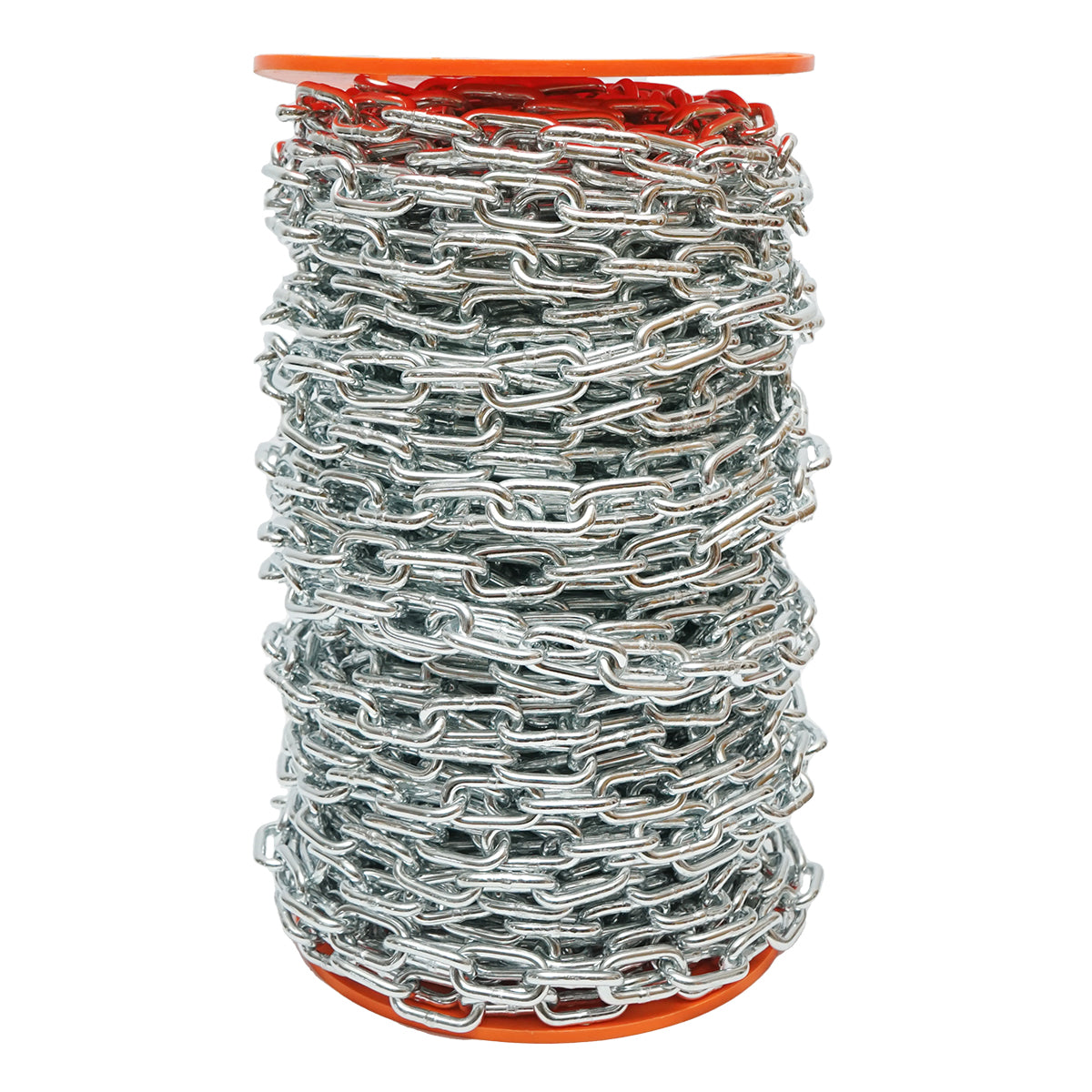 Catena in acciaio zincato con maglia media 5,5mmx50m