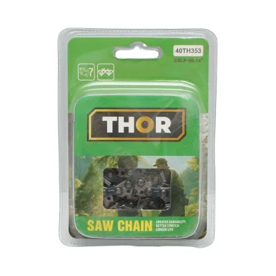 Catena per motosega passo 3/8 LP, 25 denti, 1,3 mm, 50 maglie, lunghezza 35 cm THOR