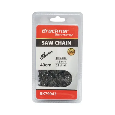 Catena per motosega passo 3/8, 28 denti, 1,3 mm, lunghezza 40 cm Breckner Germany