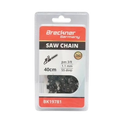Catena per motosega passo 3/8, 55 denti, 1,1 mm, lunghezza 40 cm Breckner Germany