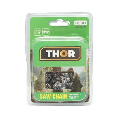 Catena per motosega passo 325, 33 denti, 1,5 mm, 66 maglie, lunghezza 40 cm THOR