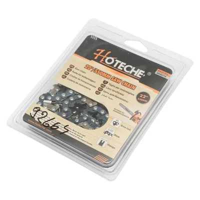 Catena per motosega passo 325, 86 maglie, 43 denti, lunghezza 55 cm (22 pollici) Hoteche - immagine 2