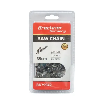 Catena per motosega, passo 3/8, 26 denti, 1,3 mm, lunghezza 35 cm Breckner Germany