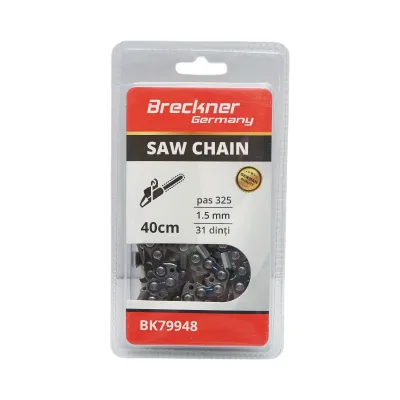 Catena per motosega, passo 325, 31 denti, 1,5 mm, lunghezza 40 cm Breckner Germany
