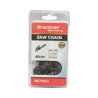 Catena per motosega, passo 325, 33 denti, 1,5 mm, lunghezza 40 cm Breckner Germany