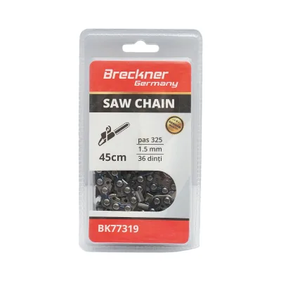 Catena per motosega, passo 325, 36 denti, 1,5 mm, lunghezza 45 cm Breckner Germany