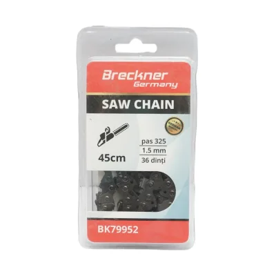 Catena per motosega, passo 325, 36 denti, 1,5 mm, lunghezza 45 cm Breckner Germany