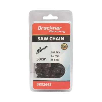 Catena per motosega, passo 325, 38 denti, 1,5 mm, lunghezza 50 cm Breckner Germany