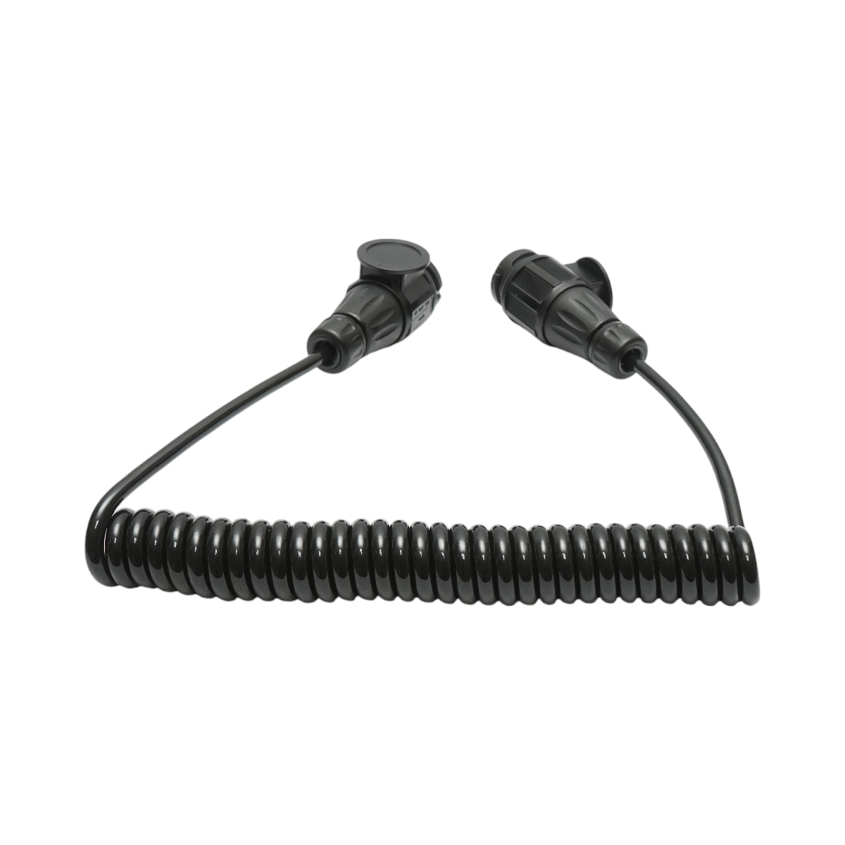 Cavo a spirale per rimorchio da 3,5 m con 2 spine maschio a 13 pin, 8 fili Breckner Germany - immagine 3