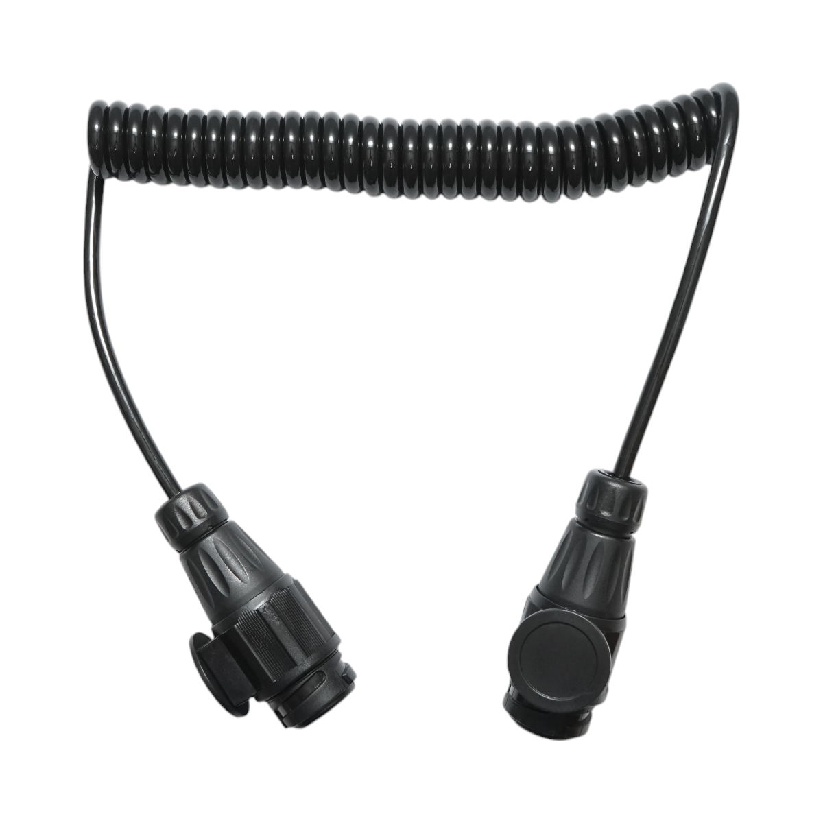Cavo a spirale per rimorchio da 3,5 m con 2 spine maschio a 13 pin, 8 fili Breckner Germany - immagine 2