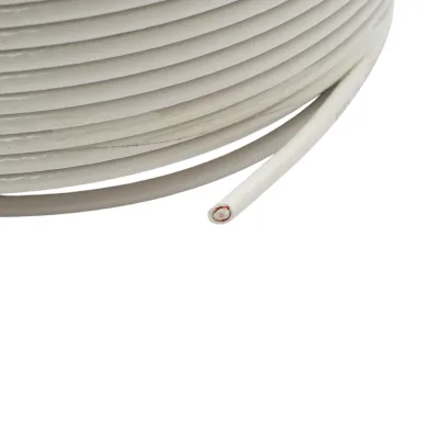 Cavo coassiale CCTV RG59 in rame 0,7 mm, 75 Ohm, PVC bianco 100 m/rotolo Q5+ - immagine 3