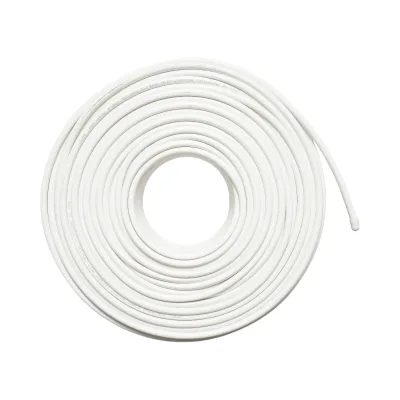 Cavo coassiale RG6 per videosorveglianza, rame da 1 mm, 75 Ohm, PVC bianco, 100 m/rotolo, Q5+ - immagine 2
