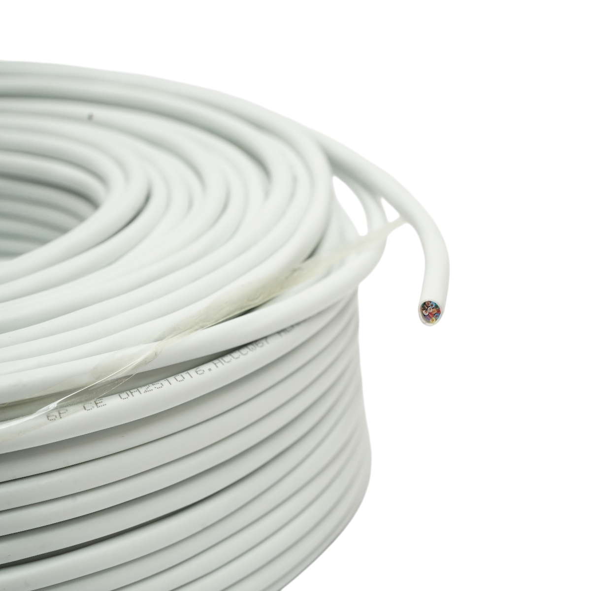 Cavo di allarme in rame 12x0,22 mm (12AF22) in PVC ignifugo 100 m/rotolo Q5+ - immagine 3