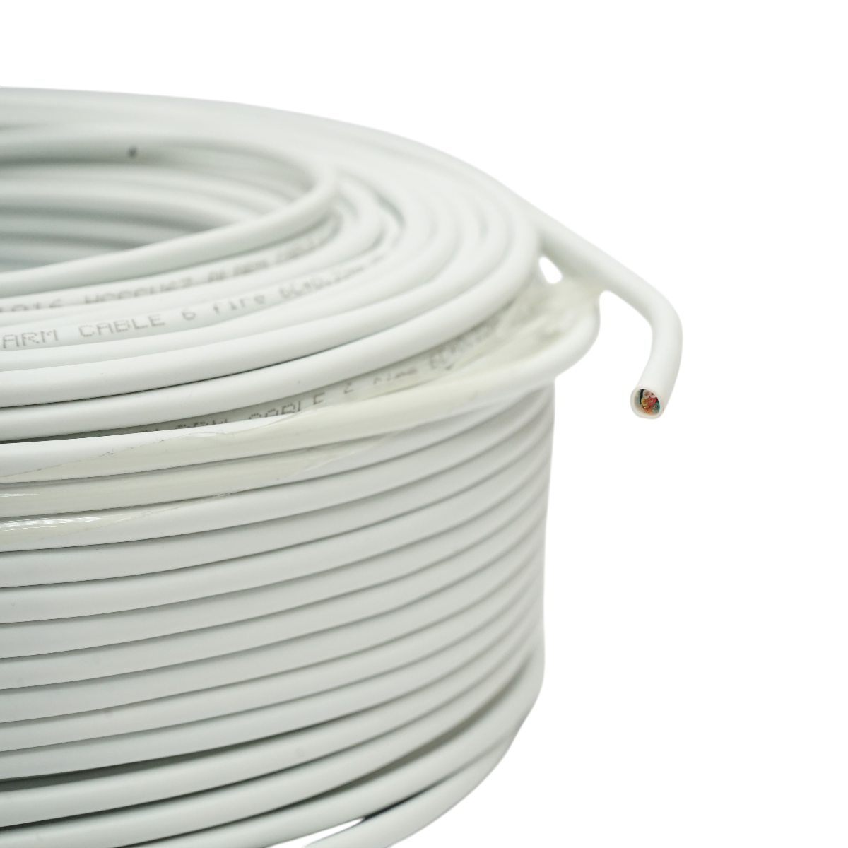 Cavo di allarme in rame 6x0,22 mm (6AF22) in PVC ignifugo 100 m/rotolo Q5+ - immagine 3