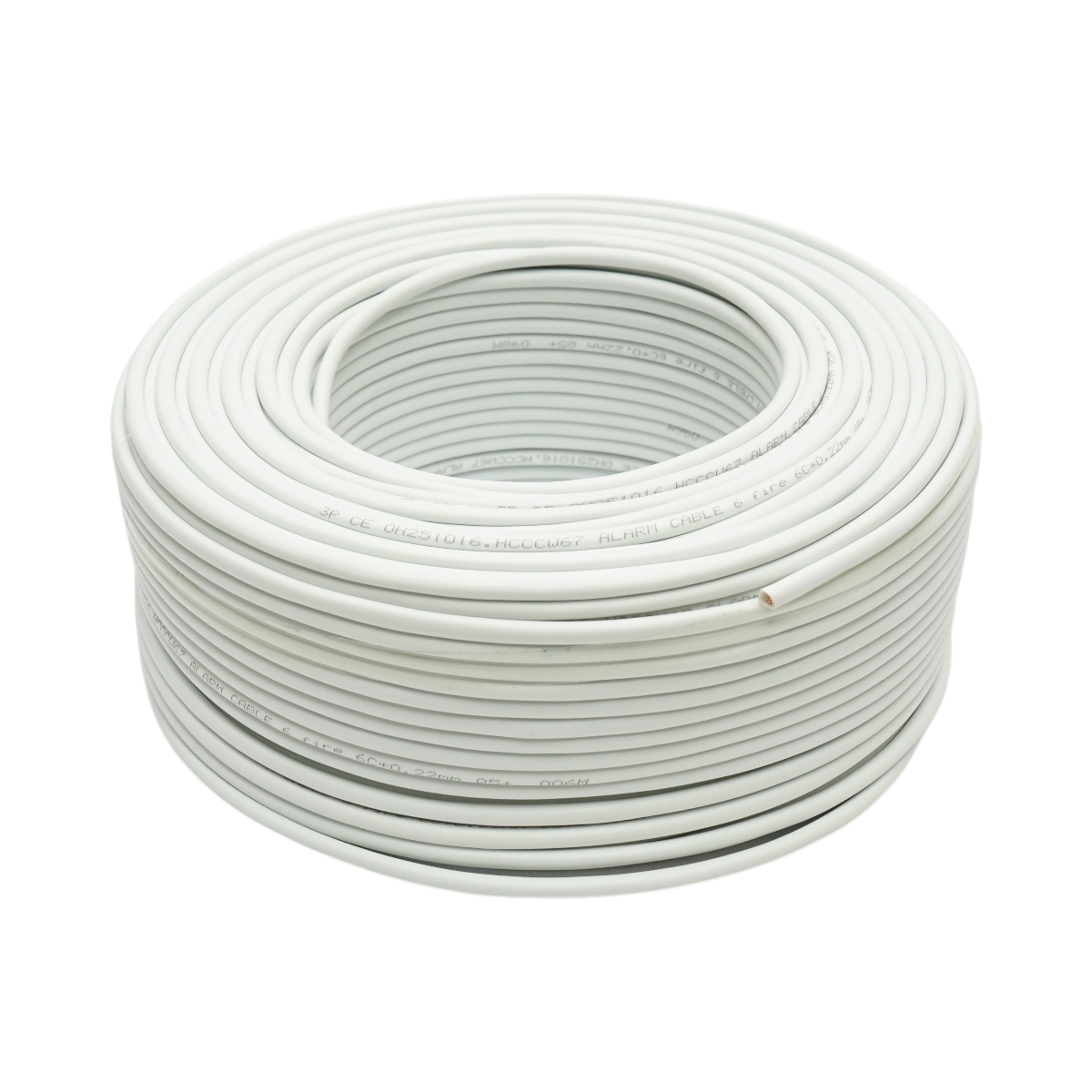 Cavo di allarme in rame 6x0,22 mm (6AF22) in PVC ignifugo 100 m/rotolo Q5+