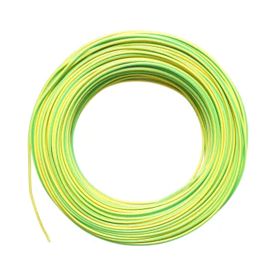 Cavo di messa a terra in rame 1,5 mm giallo-verde MYF H07V-K, isolamento in PVC 450/750 V 100 m/rotolo - immagine 2