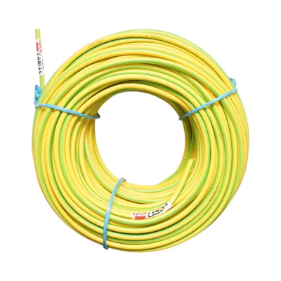 Cavo di messa a terra in rame 16mm giallo-verde MYF H07V-K, isolamento in PVC 450/750V 100m/rotolo - immagine 2