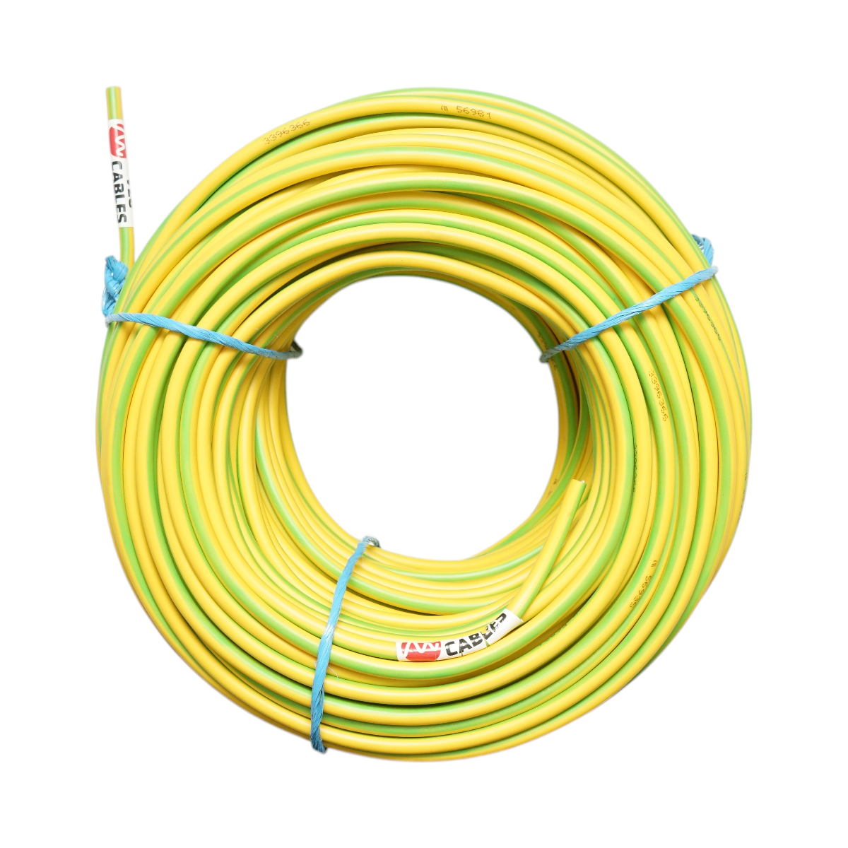 Cavo di messa a terra in rame 16mm giallo-verde MYF H07V-K, isolamento in PVC 450/750V 100m/rotolo - immagine 2