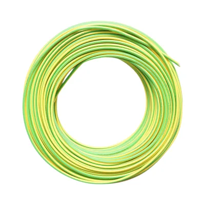 Cavo di messa a terra in rame 4mm giallo-verde MYF H07V-K, isolamento in PVC 450/750V 100m/rotolo - immagine 2