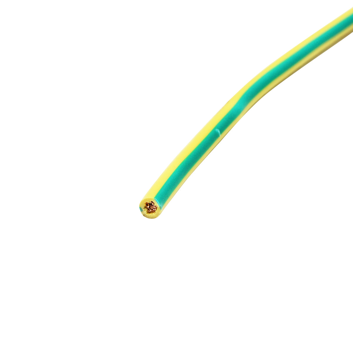 Cavo di messa a terra in rame, 100 m per pannelli solari MYF 1x10 mm, 450/750 V verde giallo - immagine 3