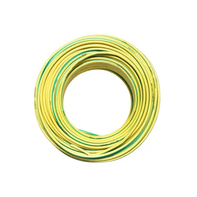 Cavo di messa a terra in rame, 100 m per pannelli solari MYF 1x10 mm, 450/750 V verde giallo - immagine 2