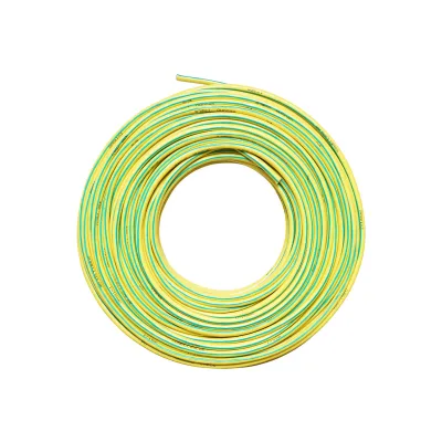 Cavo di messa a terra in rame, 100 m per pannelli solari MYF 1x10 mm, 450/750 V verde giallo - immagine 2