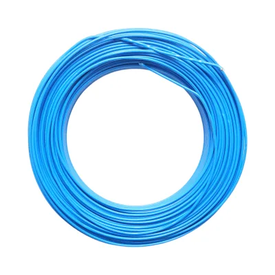 Cavo elettrico in rame 1,5mm blu FY H07V-U, isolamento in PVC 450/750V 100m/rotolo - immagine 2