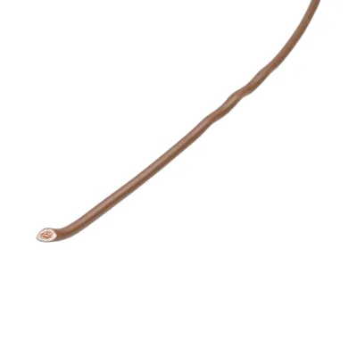 Cavo elettrico in rame 1,5mm marrone MYF H07V-K, isolamento in PVC 450/750V 100m/rotolo - immagine 3