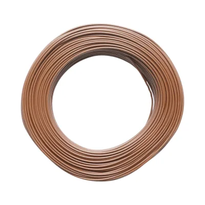 Cavo elettrico in rame 1,5mm marrone MYF H07V-K, isolamento in PVC 450/750V 100m/rotolo - immagine 2
