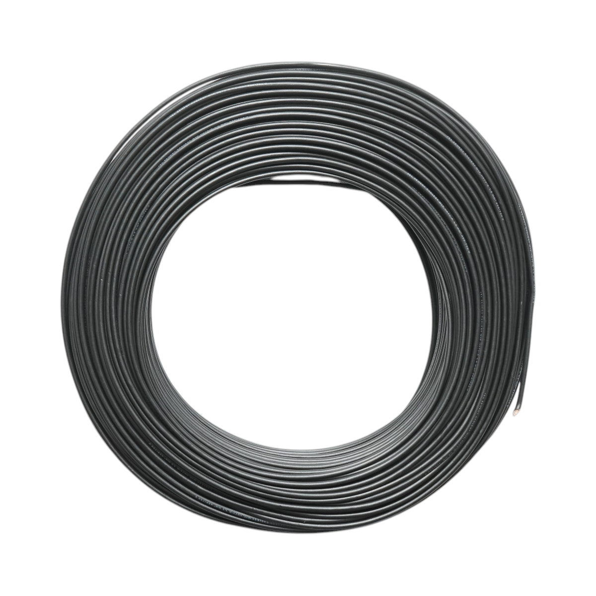Cavo elettrico in rame 1,5mm nero MYF H07V-K, isolamento in PVC 450/750V 100m/rotolo - immagine 2