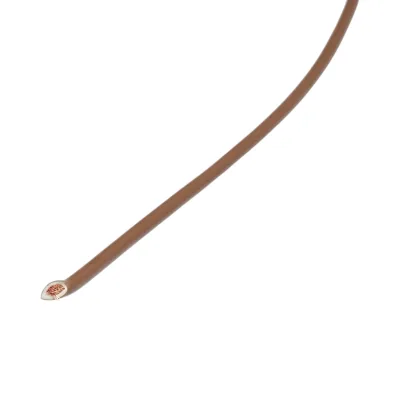 Cavo elettrico in rame 2,5mm marrone MYF H07V-K, isolamento in PVC 450/750V 100m/rotolo - immagine 3