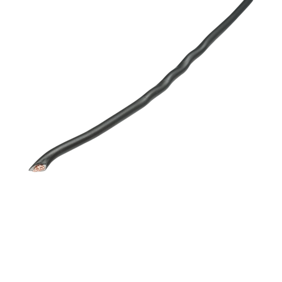 Cavo elettrico in rame 2,5mm nero MYF H07V-K, isolamento in PVC 450/750V 100m/rotolo - immagine 3