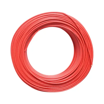 Cavo elettrico in rame 2,5mm rosso MYF H07V-K, isolamento in PVC 450/750V 100m/rotolo - immagine 2