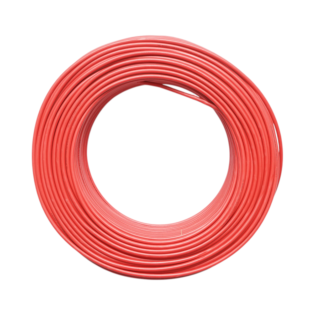 Cavo elettrico in rame 4mm rosso MYF H07V-K, isolamento in PVC 450/750V 100m/rotolo - immagine 2