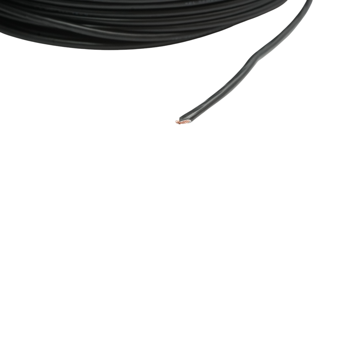 Cavo elettrico in rame 6mm nero MYF H07V-K, isolamento in PVC 450/750V 100m/rotolo - immagine 3