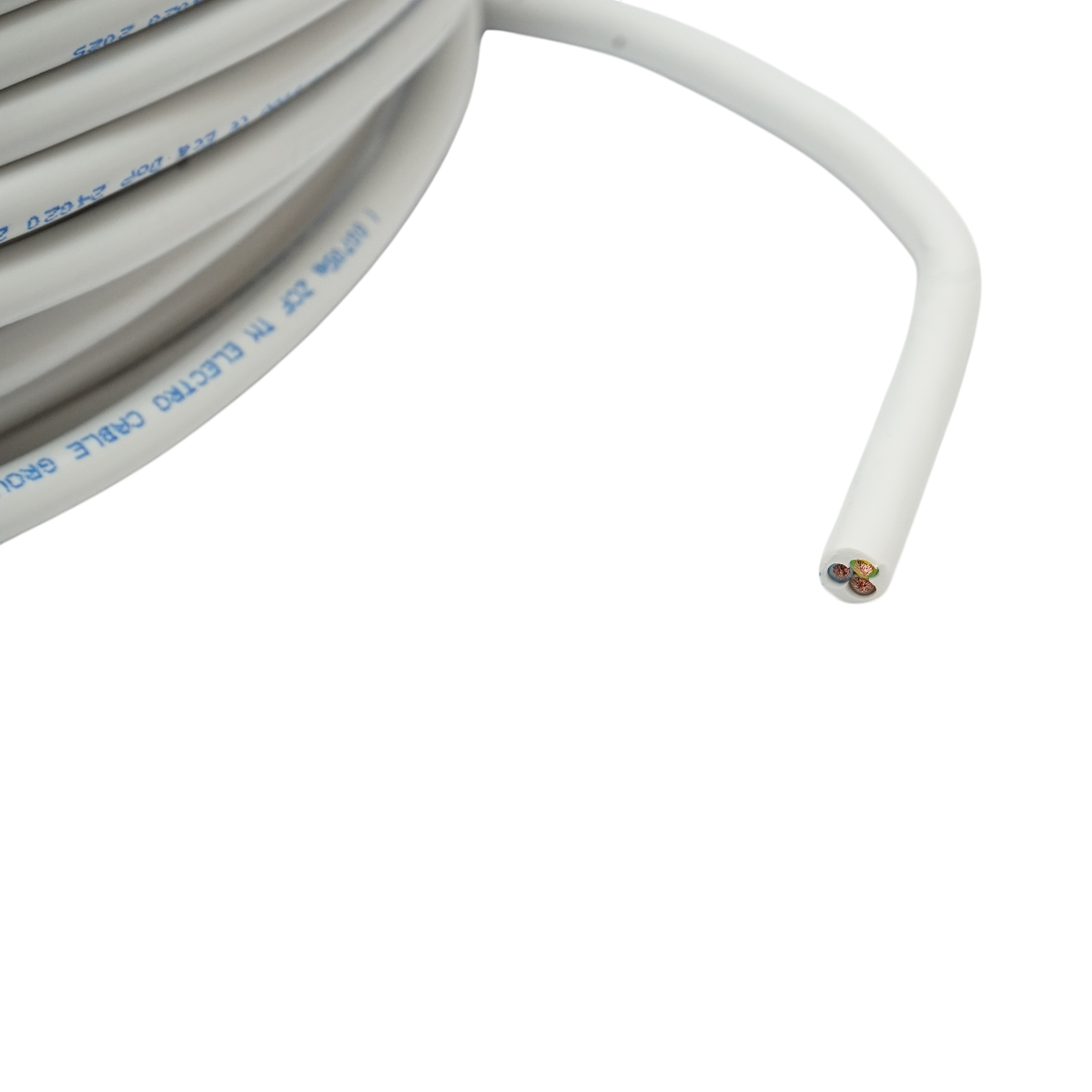 Cavo elettrico MYYM 3Gx2,5mm rame H05VV-F, 300-500V rotolo 100m - immagine 3