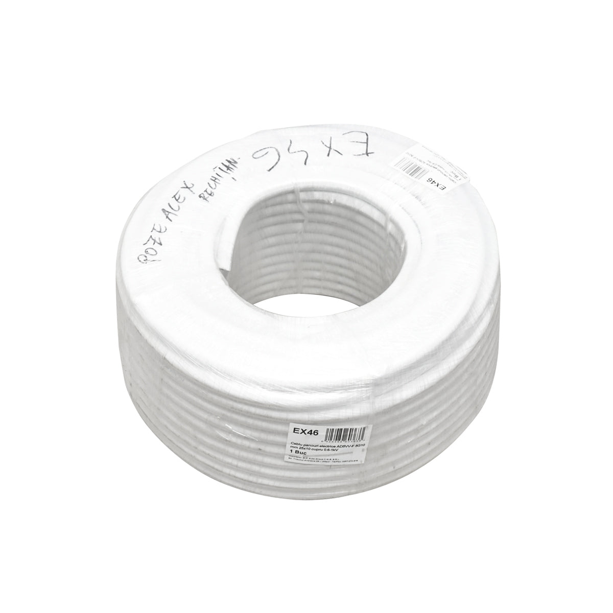 Cavo elettrico MYYM 5x10mm rame H05VV-F, 450-750V rotolo 100m - immagine 4