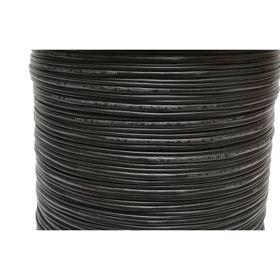 Cavo FTP CAT5e Siamese 8x0,51 rame + 2x0,75mm CCA alimentazione con cavo portante da 1,16mm per esterni autoportante 305m/rotolo - immagine 2