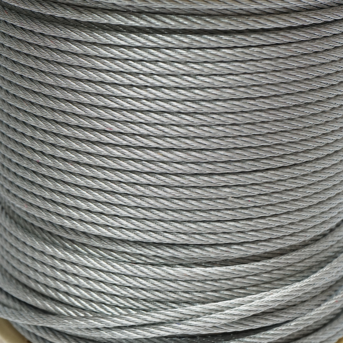 Cavo in acciaio zincato 5mm, 6x7 trefoli, carico massimo 1460Kg, peso 13,1Kg, 150m/rotolo - immagine 2