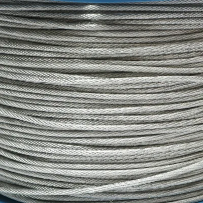Cavo in acciaio zincato con rivestimento in PVC, 3 mm, 6x7+FC fili, carico massimo 230 kg, peso 5,07 kg, 250 m/rotolo - immagine 2