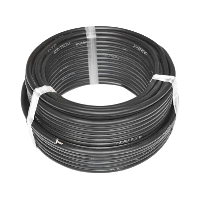 Cavo per la messa a terra recinto elettrico, bobina cavo alta tensione recinzioni elettriche, Ø2.5mm, lunghezza 25 m, Breckner Germany