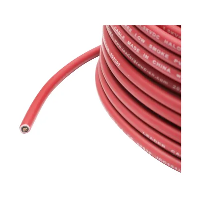 Cavo per pannello solare 4mmx20m rosso 1,5KV, H1Z2Z2-K Leader - immagine 3