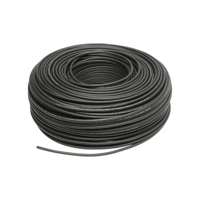 Cavo per pannello solare 6mmx100m nero 1,5KV, H1Z2Z2-K Leader