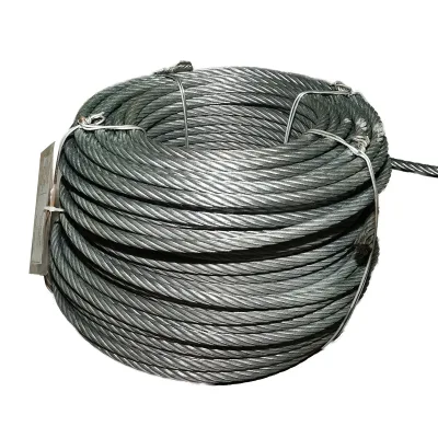 Cavo per verricello in acciaio 6x25 fi 11mm con anima metallica, 80m/rotolo